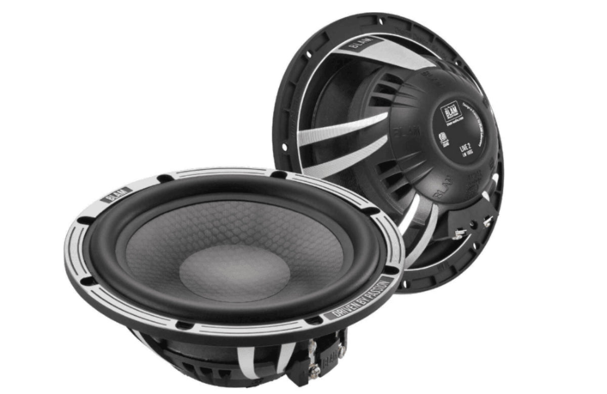 BLAM LIVE L165S - SOLO 165mm (6.5 inch) 140W ULTRA-SLIM 2-Way Component Speakers