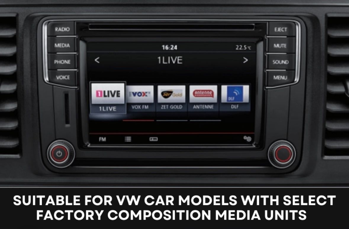 Add Camera to OEM Volkswagen Sharan II (2010-2022) With Composition Media/Discover Media (MIB STD2 PQ/+NAV)