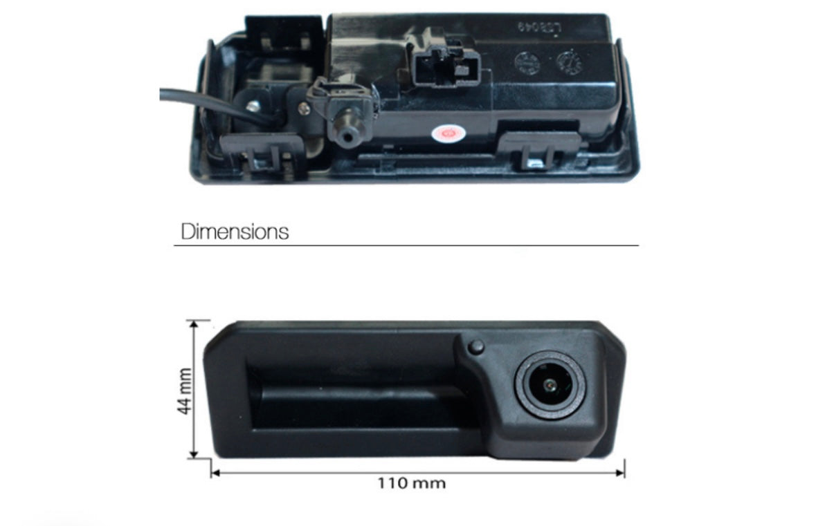 Audi A5 Tailgate Handle Reverse View Camera (WITH CAMERA LENS WASHER)