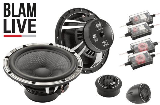 BLAM LIVE L165A - ACOUSTIC 165mm (6.5 inch) 140W High-Fidelity 2-Channel Component Speaker System
