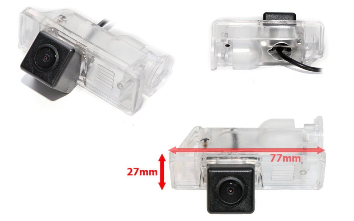 Mercedes Viano Reverse View Number Plate Light Camera (NTSC)