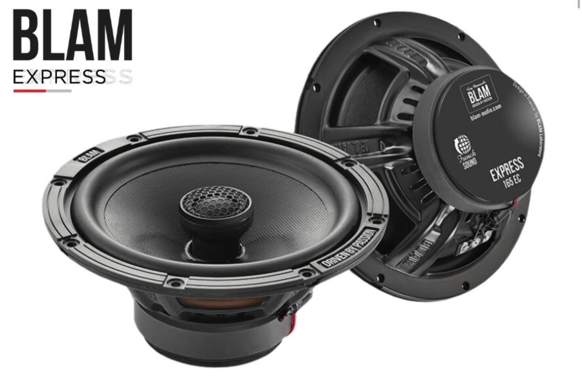 BLAM EXPRESS 165EC 165mm (6.5 Inch) 2ohm Coaxial Car Audio Speakers (PAIR)