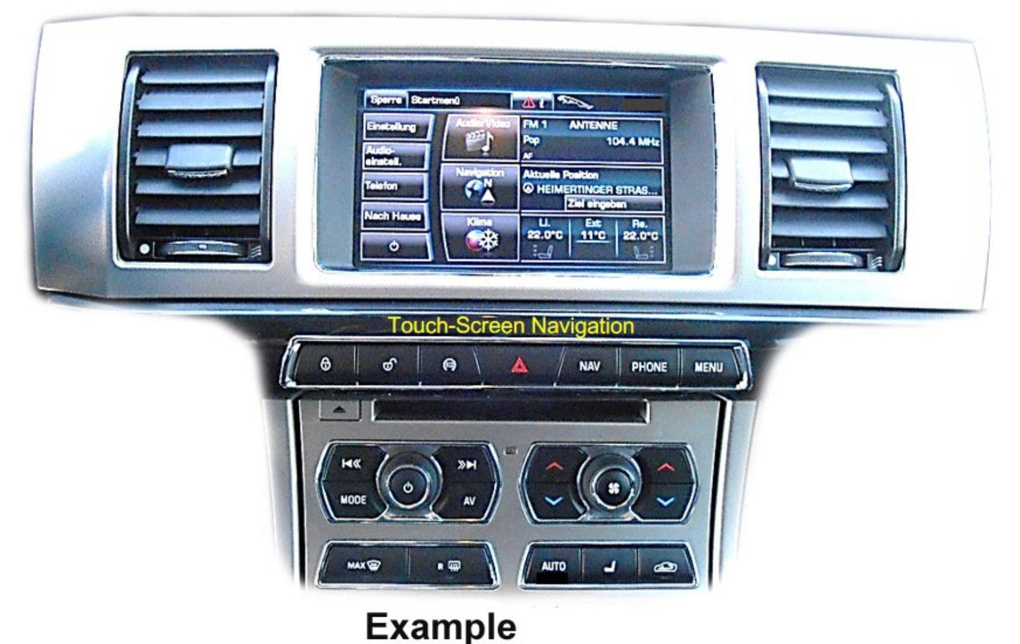 Add Camera to OEM Jaguar XJ (2010-2015) With Bosch 8" Touch Screen Navigation