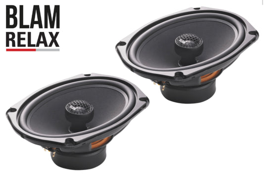BLAM RELAX 690RC (6" x 9") 150W High-Efficiency 2-Way Coaxial Car Speakers