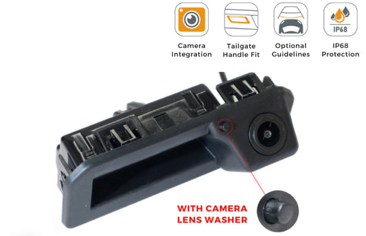 Audi A5 Tailgate Handle Reverse View Camera (WITH CAMERA LENS WASHER)