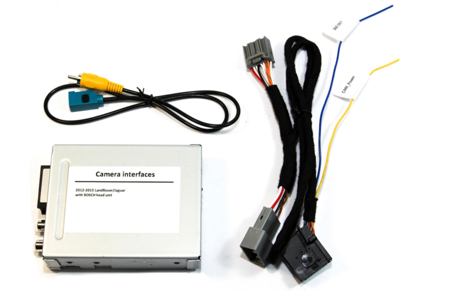 Add Camera to OEM Jaguar XJ (2010-2015) With Bosch 8" Touch Screen Navigation