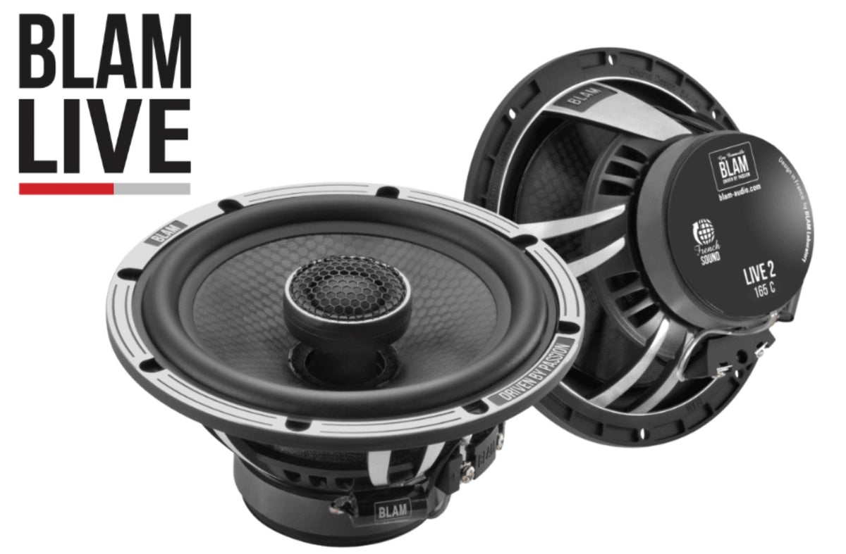 BLAM LIVE L165C - ACOUSTIC 165mm (6.5 inch) 140W High-Fidelity 2-Way Coaxial Speaker System