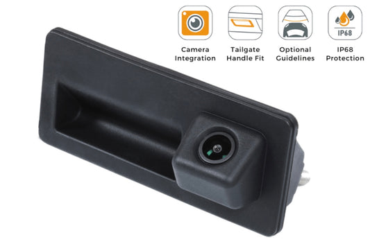 Volkswagen Tiguan Reverse View Tailgate Handle Camera (NTSC)