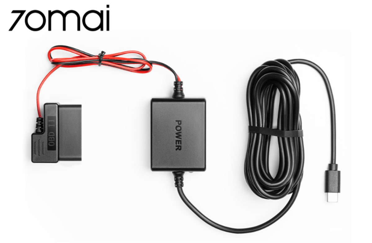 70mai OBD-II Hardwire Kit with USB-C for 70mai Dash Cams and Parking Surveillance