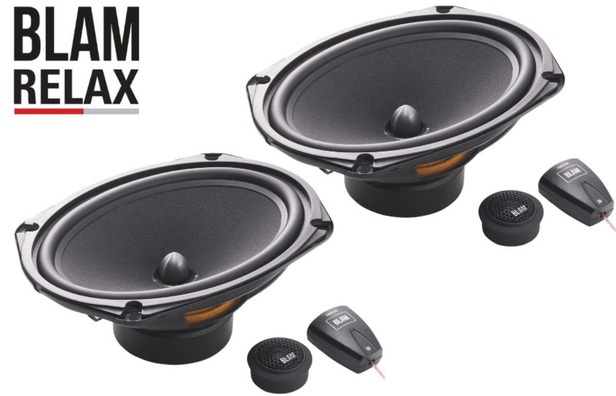 BLAM RELAX 690RS (6 X 9 Inch) High-Efficiency 2-Way Component Car Audio Speakers
