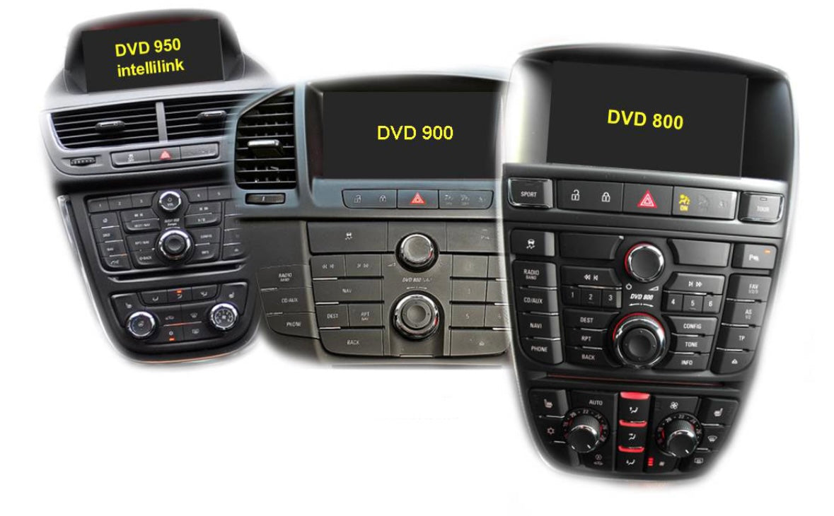 Add Camera to OEM Vauxhall Cascada (2013-2019) With DVD600, 800, 900, 950, CD500, 600 Intellilink systems