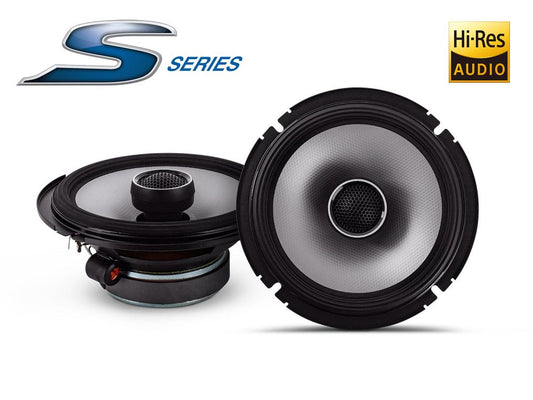 Alpine S2-S65 - S-Series 6.5" 2-Way Coaxial Car Speakers 240 Watts