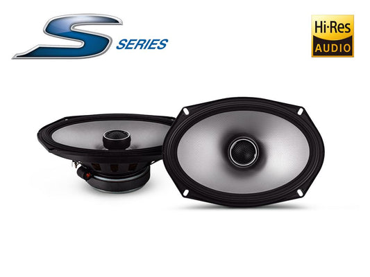 Alpine S2-S69 - S-Series 6"X9" 2-Way Car Coaxial Speakers 260 Watts