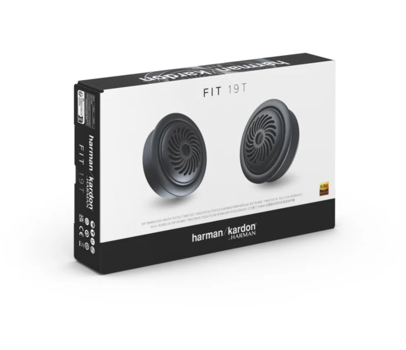 Harman Kardon FIT 19T - Fit Series 19mm Hi-Res Component Car Tweeters
