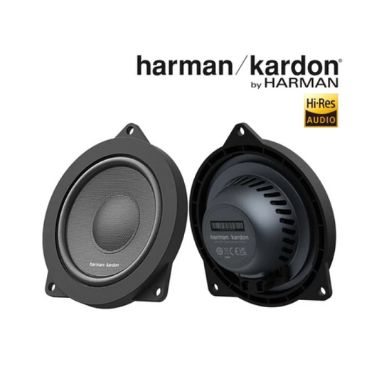 Harman Kardon FIT 4SFL - Fit Series 4 Inch MidRange Car Speakers For BMW/Mini (Plug & Play)
