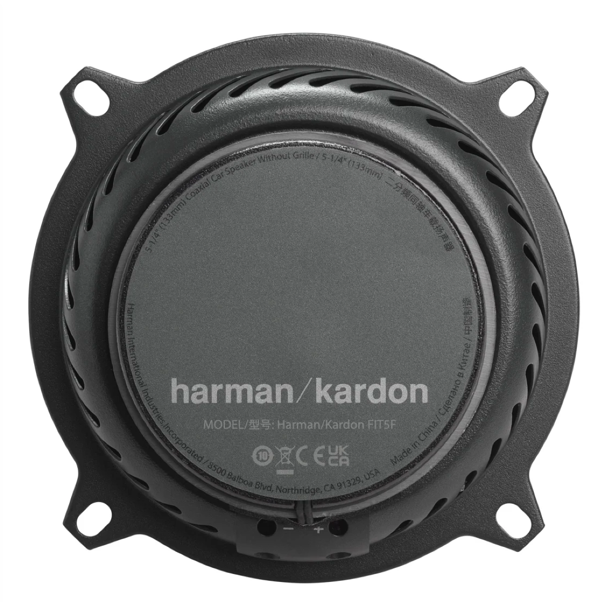 Harman Kardon FIT 5F - Fit Series 5.25 Inch Coaxial 2-Way Car Speaker 280W