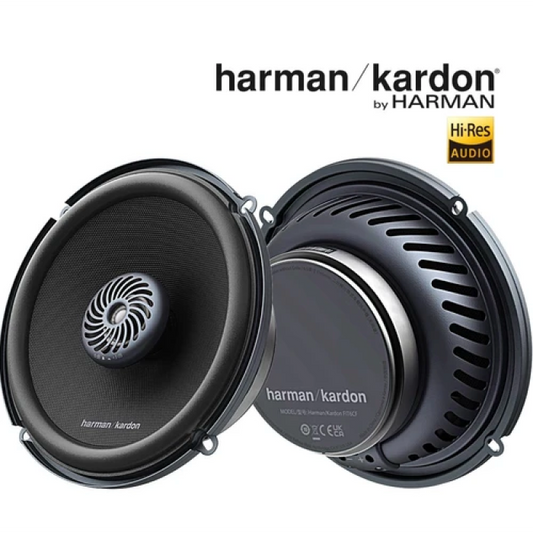 Harman Kardon FIT 6F - Fit Series 2-Way 6.5 Inch Hi-Res Car Coaxial Speakers 360W