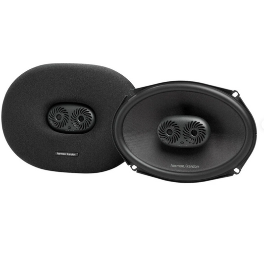 Harman Kardon FIT 96M 6x9 Inch 3-Way Coaxial Car Speakers 440W