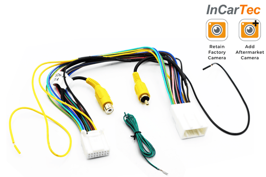 Add/Retain Camera To OEM Screen Toyota Hilux (2004-2015) (16 PIN CONNECTOR)