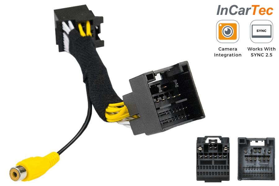 Add Camera To OEM Screen Ford S-Max (2015-2023) Sync 2.5 (32 Pin connection) (CODING REQUIRED)