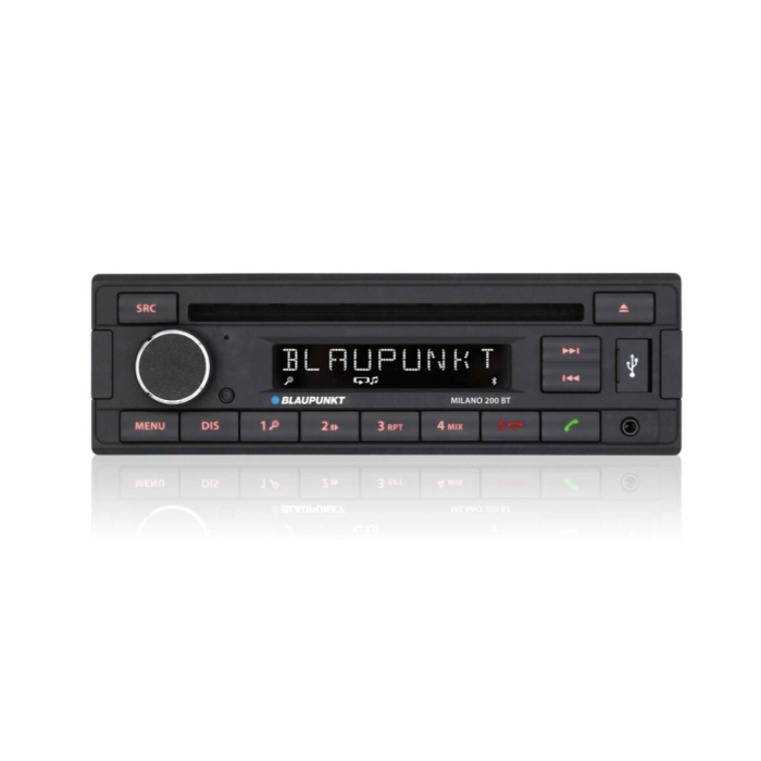 Blaupunkt MILANO 200 BT - Car Radio Stereo CD Player AUX IPhone Retro Style
