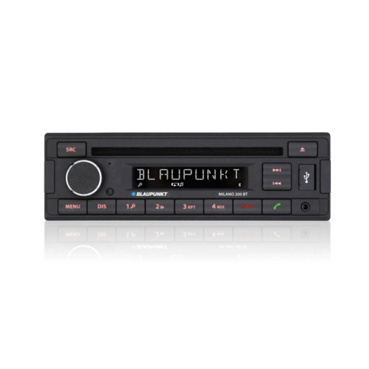 Blaupunkt MILANO 200 BT - Car Radio Stereo CD Player AUX IPhone Retro Style