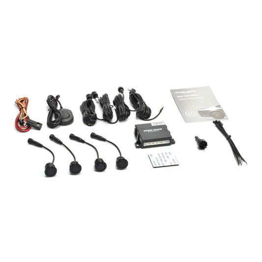 Steelmate PTSC1 Gloss Black Sensors Rear 4 Sensors With Buzzer