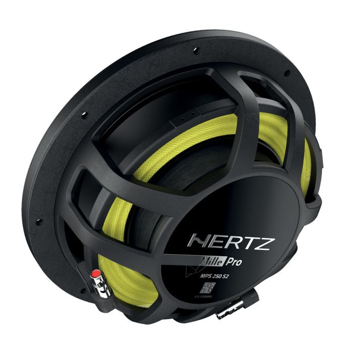 Hertz MPS 250 S2 - 10" Single 2 Ohm Car Subwoofer 1000W