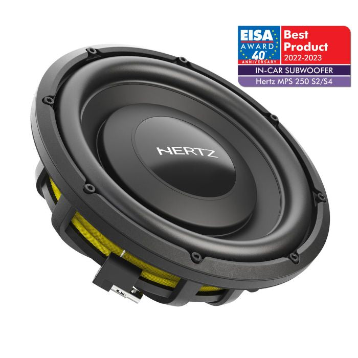 Hertz MPS 250 S4 - 10" Single 4 Ohm Car Subwoofer 1000W