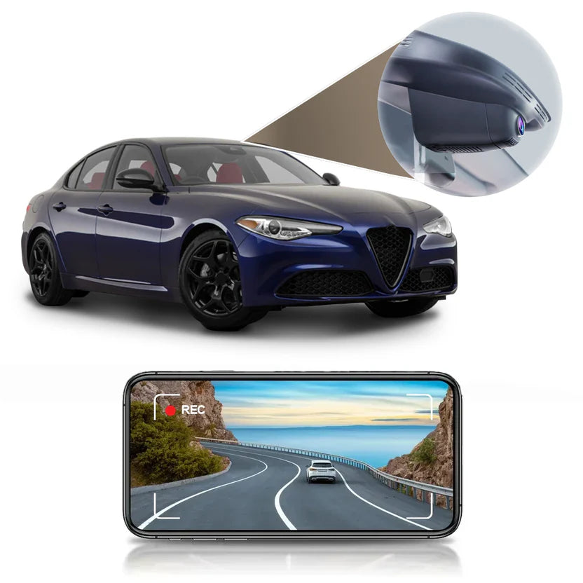 Dash Camera For Alfa Romeo Giulietta, Giulia and Stelvio