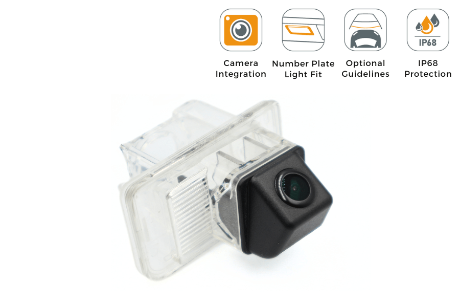 Suzuki Swift Reverse View Rear Number Plate Light Camera (NTSC)