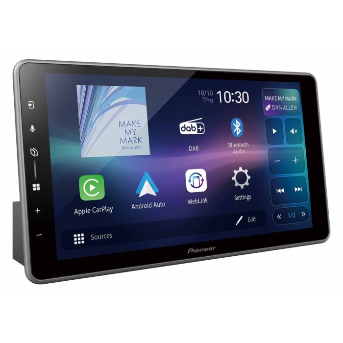 Pioneer SPH-DA97DAB - 9.0” Touchscreen Wireless CarPlay Android Auto™ DAB Bluetooth Stereo