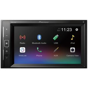 Pioneer DMH-A240BT - Mechless 6.2” Mechless Android Mirroring Bluetooth