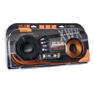 Powerbass XWK-80 - 8 Gauge Wiring Kit Heavy Duty OFC Kit