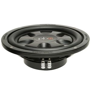 Powerbass S-10T - 10" Shallow Mount Subwoofer Single 4 Ohm 550W