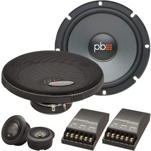 Powerbass OE-6C - 6.5" 2-Way Component Car Speakers 225W