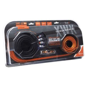 Powerbass XWK-40 - 4 Gauge AMP Wiring Kit Heavy Duty OFC Kit