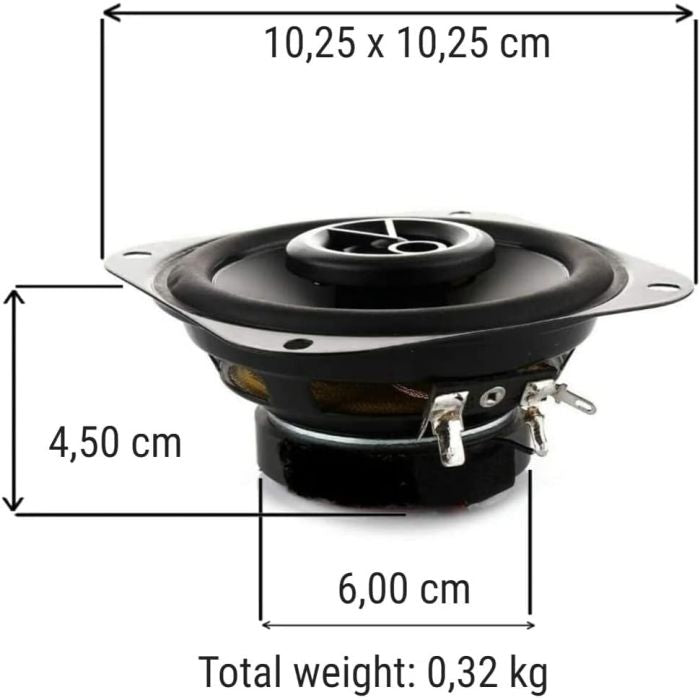 JBL STAGE2 424 - 4 Inch 2-Way Coaxial Speaker 300W Total Power