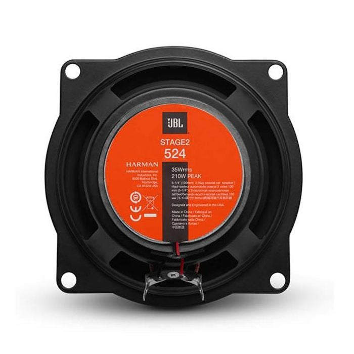 JBL STAGE2 524 - 5.25" 2 Way Coaxial Speakers 420W Total Power