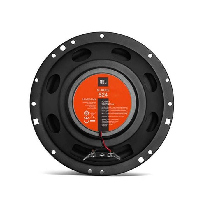 JBL STAGE2 624 - 6.5" 2-Way Coaxial Speakers 480W Total Power