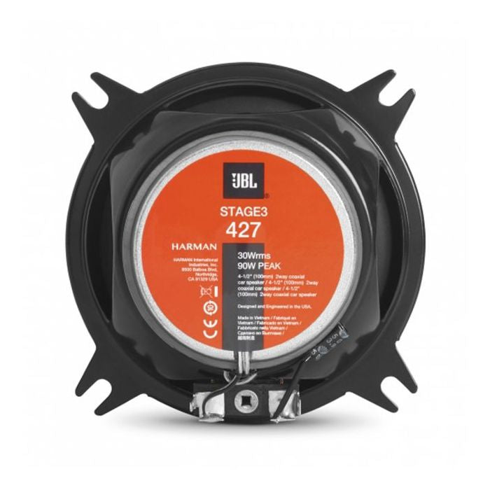 JBL STAGE3 427 - 4" 2-Way Coaxial Speaker 300W Total Power