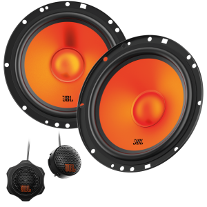 JBL Stage1 62CF - 6.5" 2-Way Component Car Speakers 640W - Without Grills