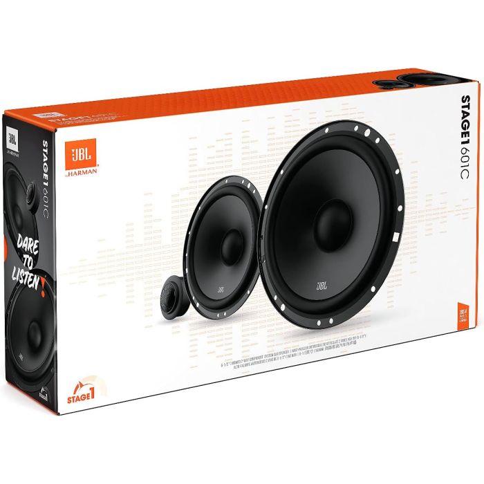 JBL STAGE1601C - 6" 2-Way Component Speakers 400W Total Power