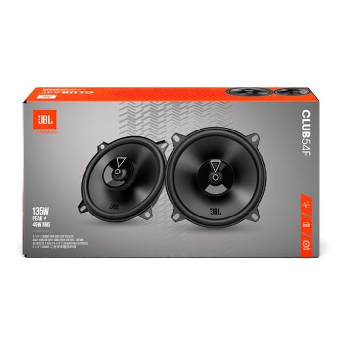 JBL CLUB 54F - 5.25" 2 Way Coaxial Car Speakers 270W Total Power