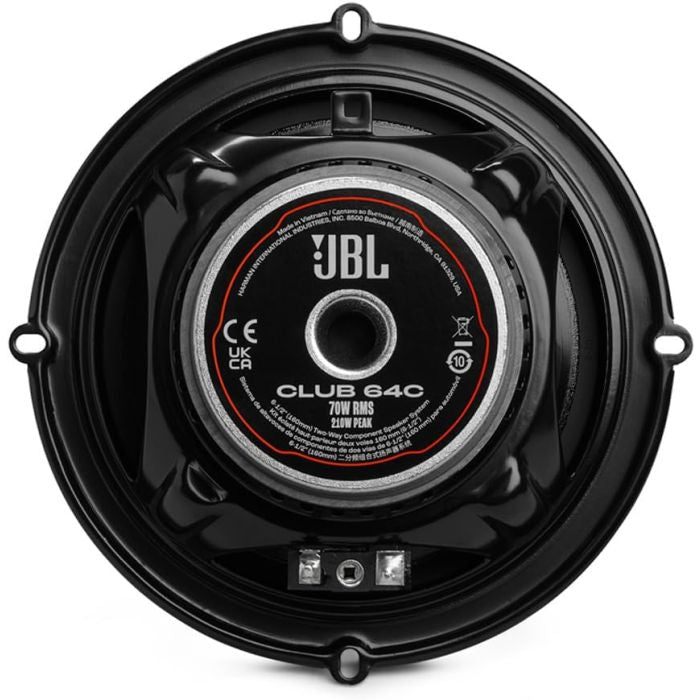 JBL CLUB 64C - 6.5" 2 Way Component Car Speakers 420W Total Power