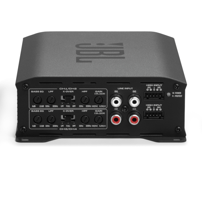 JBL STAGE GT60041 - Compact 4 Channel Car Amplifier 1240W