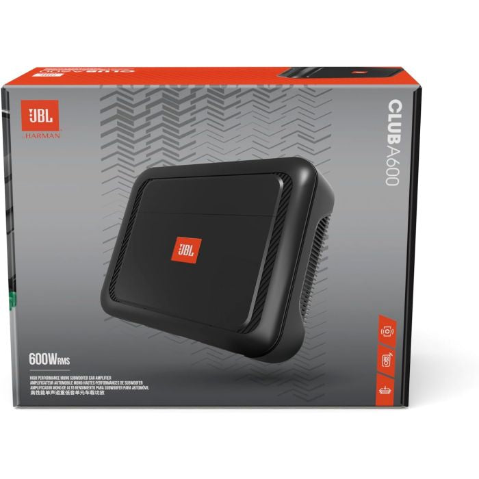 JBL CLUB A600 - Class D Mono Car Amplifier 600W RMS