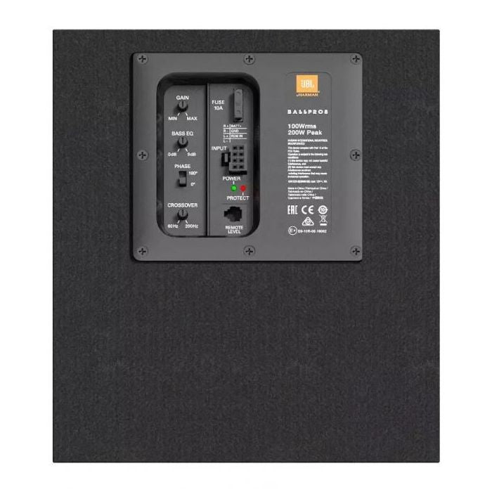 JBL Bass Pro 8 - 8" (200 Mm) Bass Reflex Active Car Subwoofer