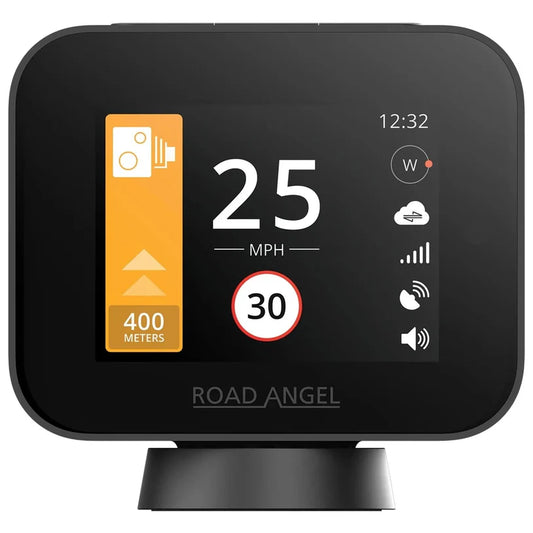 Road Angel Pure Sync Speed Camera Detector With Speed Awareness