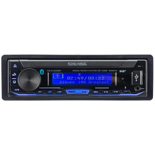 Road Angel RA-S180DBT Mechless Digital Media Player with Bluetooth and DAB